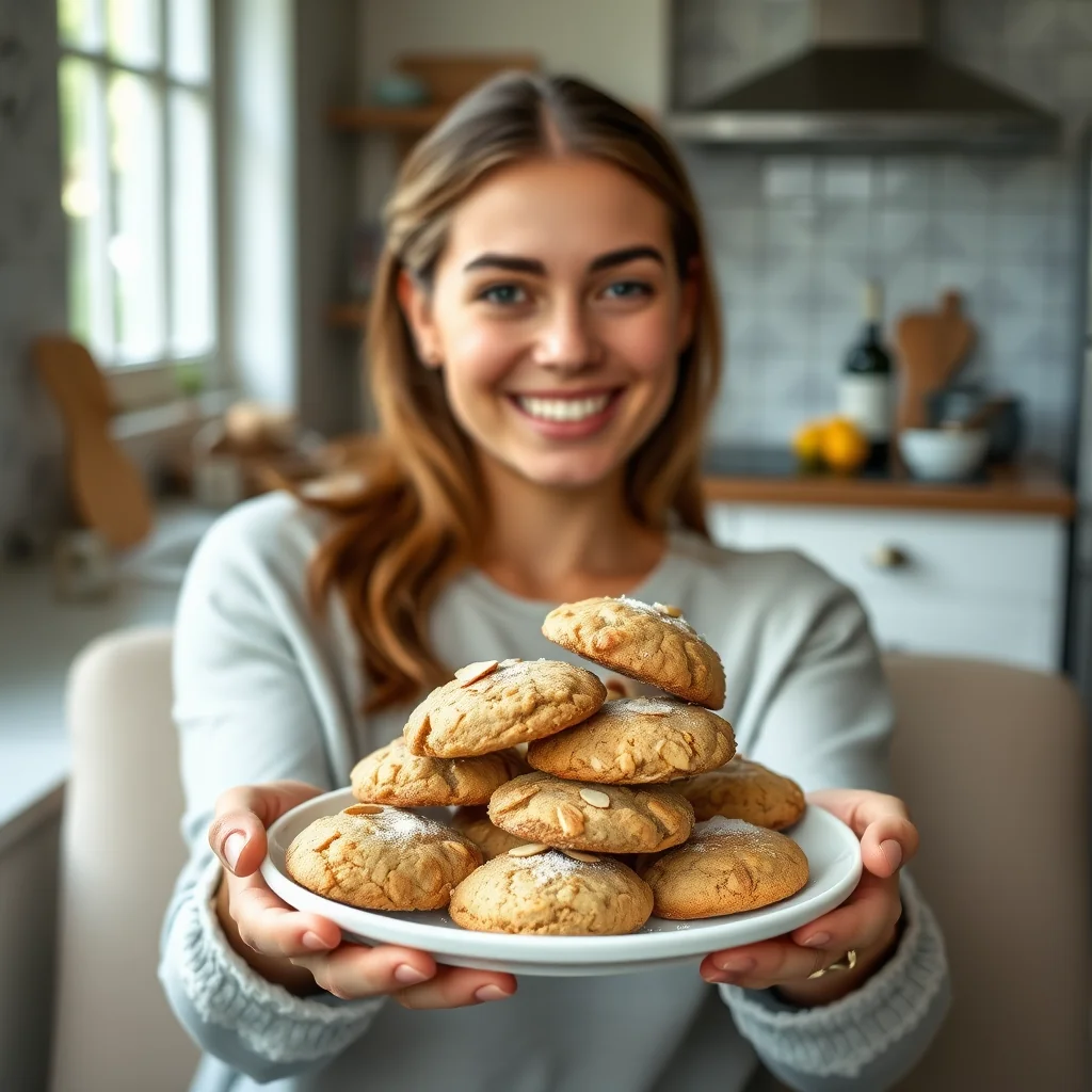 Keto Almond Cookies – vegetarian recipe
