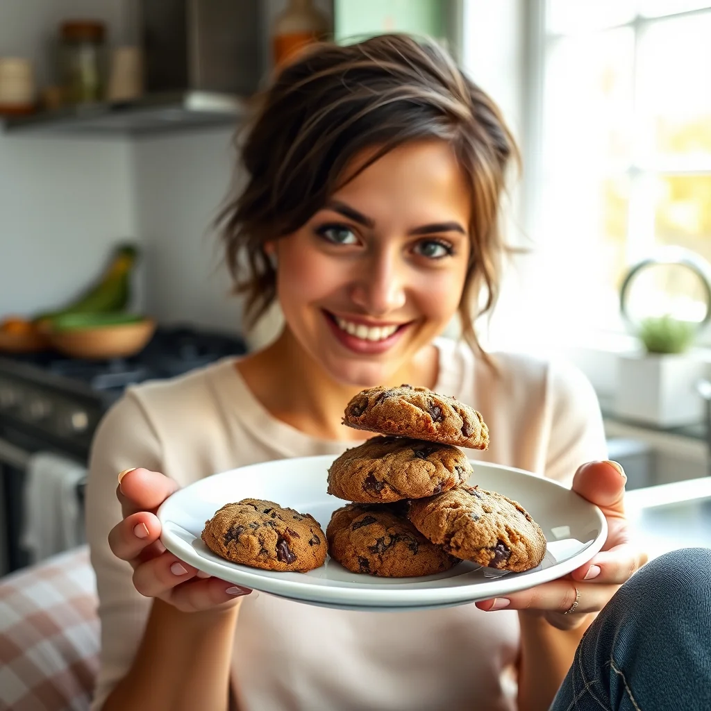 Fudgy Keto Zucchini Cookies – vegetarian recipe