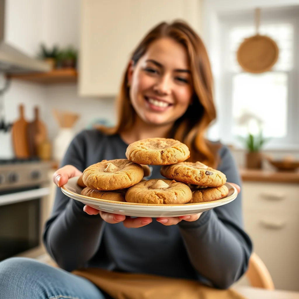 5-Ingredient Keto Almond Butter Cookies – vegetarian recipe
