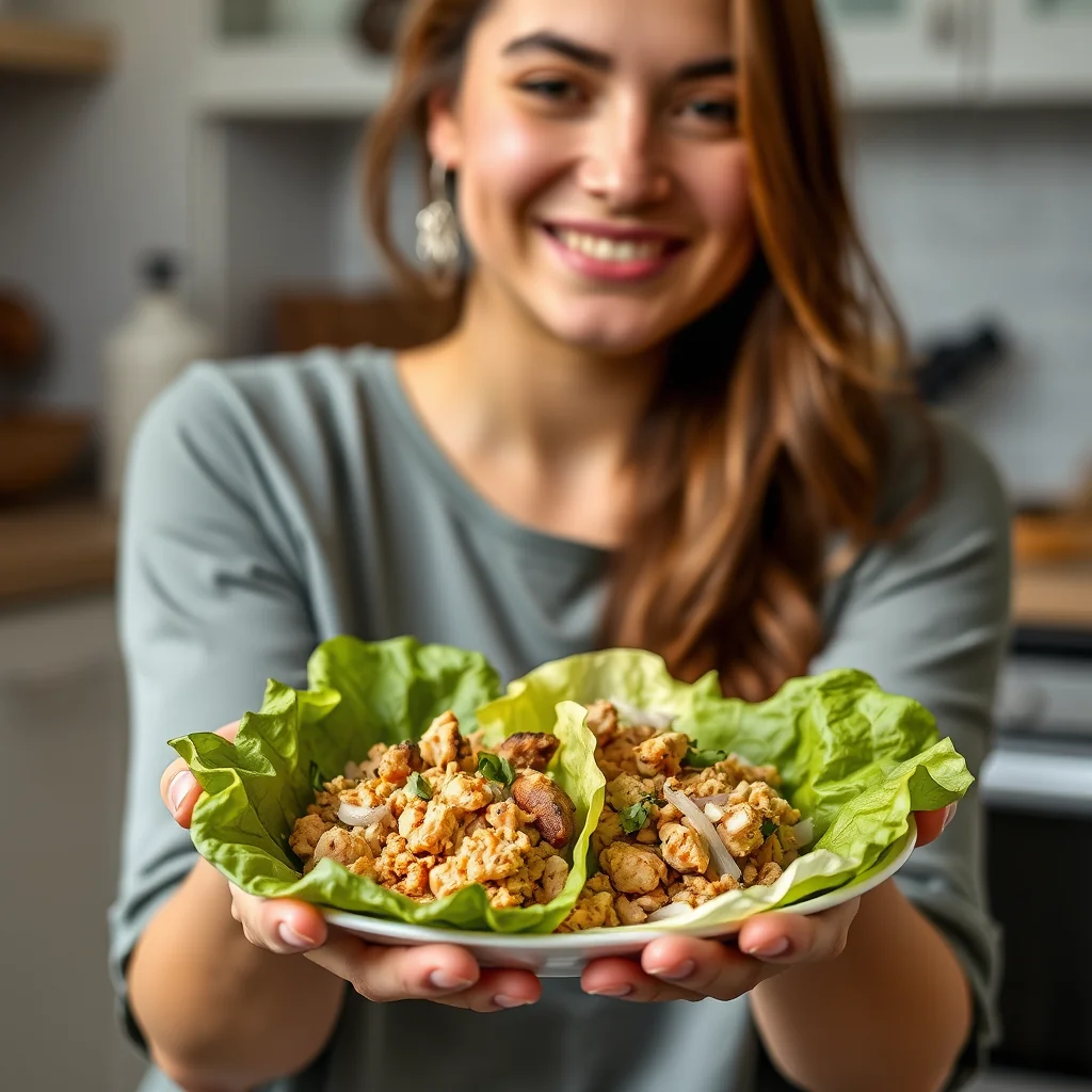 The Easiest, Tastiest Chicken Lettuce Wraps! – vegetarian recipe