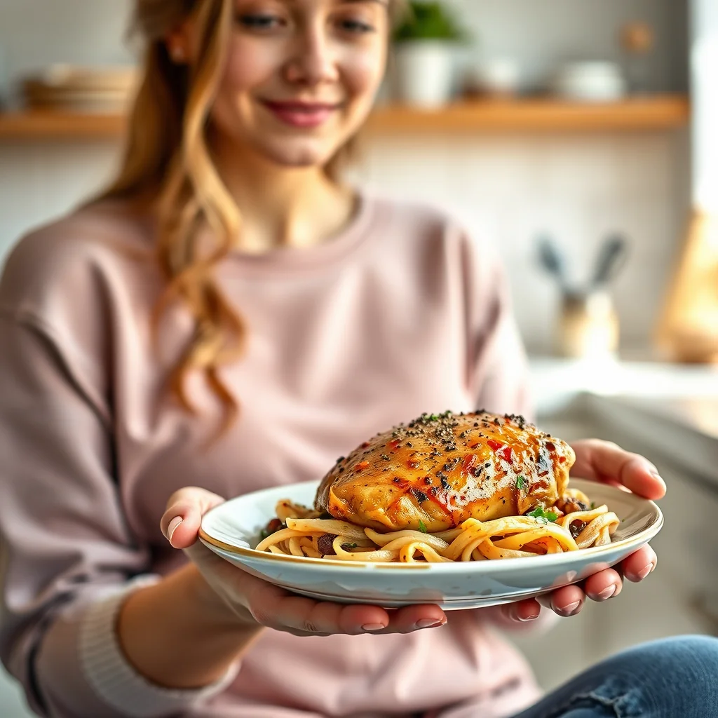 Effortless Slow Cooker Chicken Marsala – vegetarian recipe