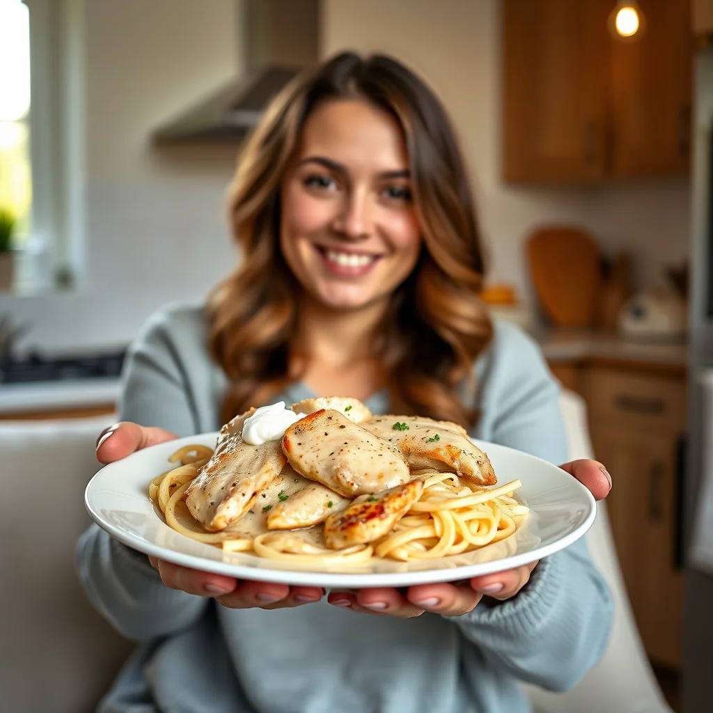 Slow Cooker Creamy Chicken – vegetarian recipe