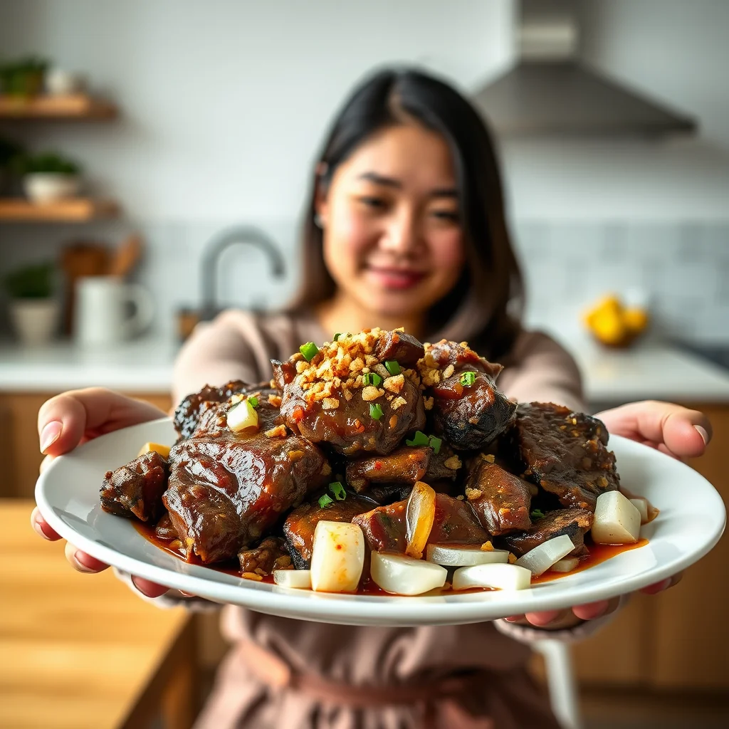 Slow Cooker Korean Short Ribs (Low-Carb & Keto) – vegetarian recipe