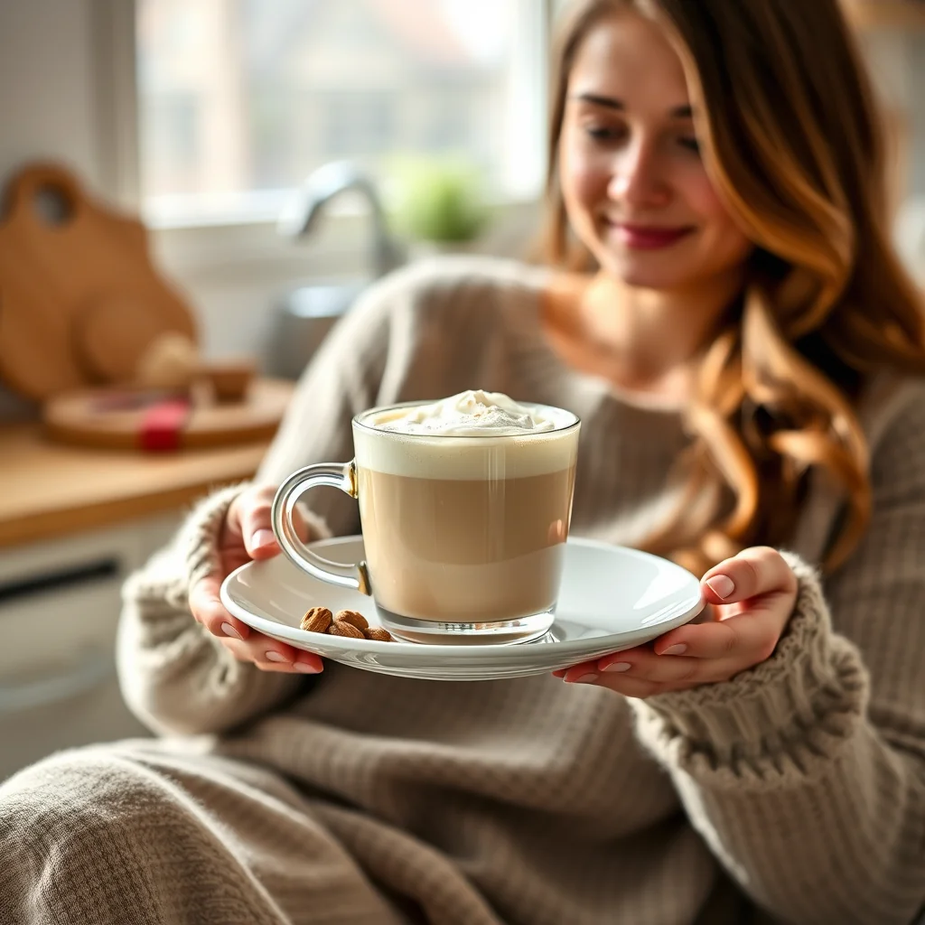 Keto Eggnog Latte – vegetarian recipe