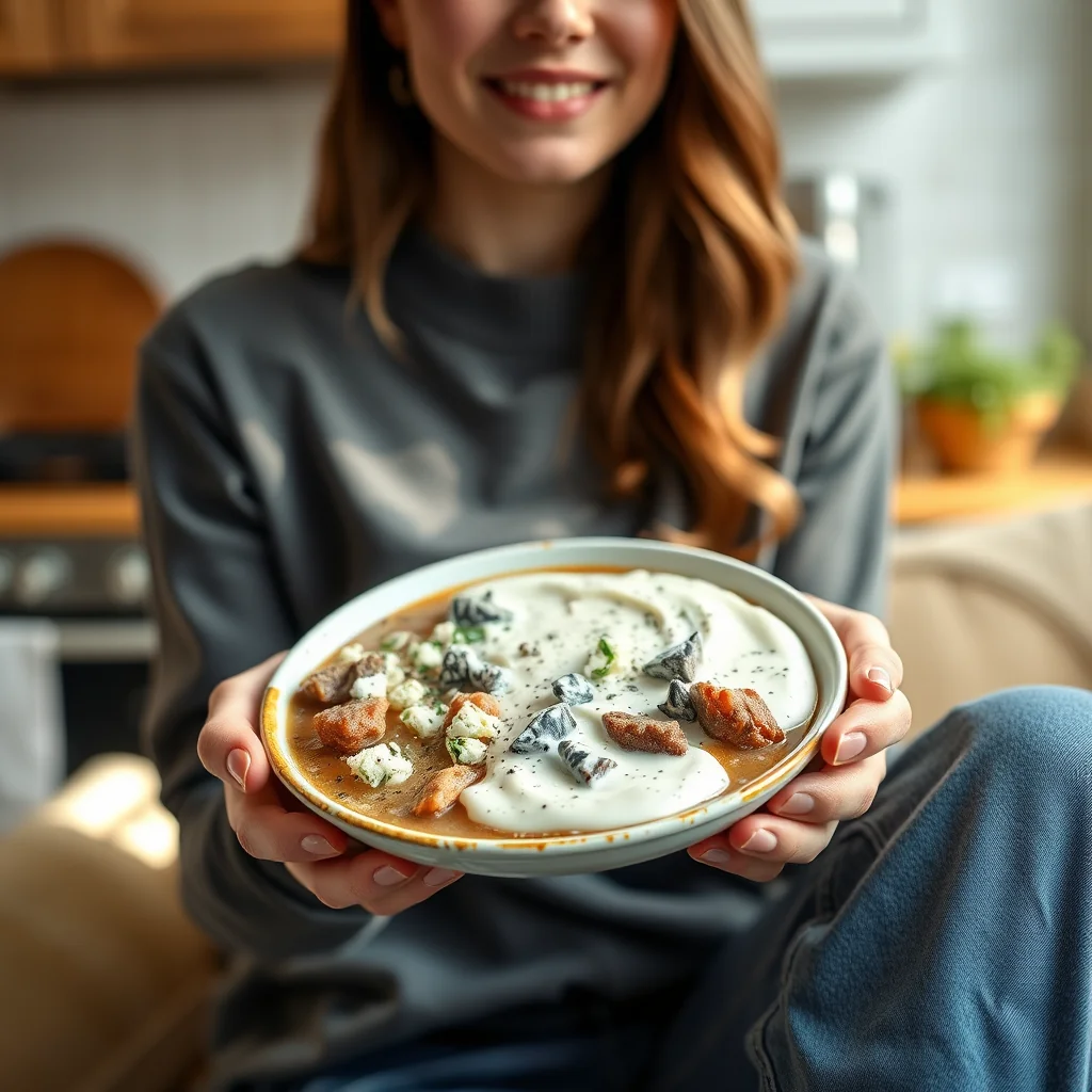 The Best Homemade Keto Blue Cheese Dressing – vegetarian recipe