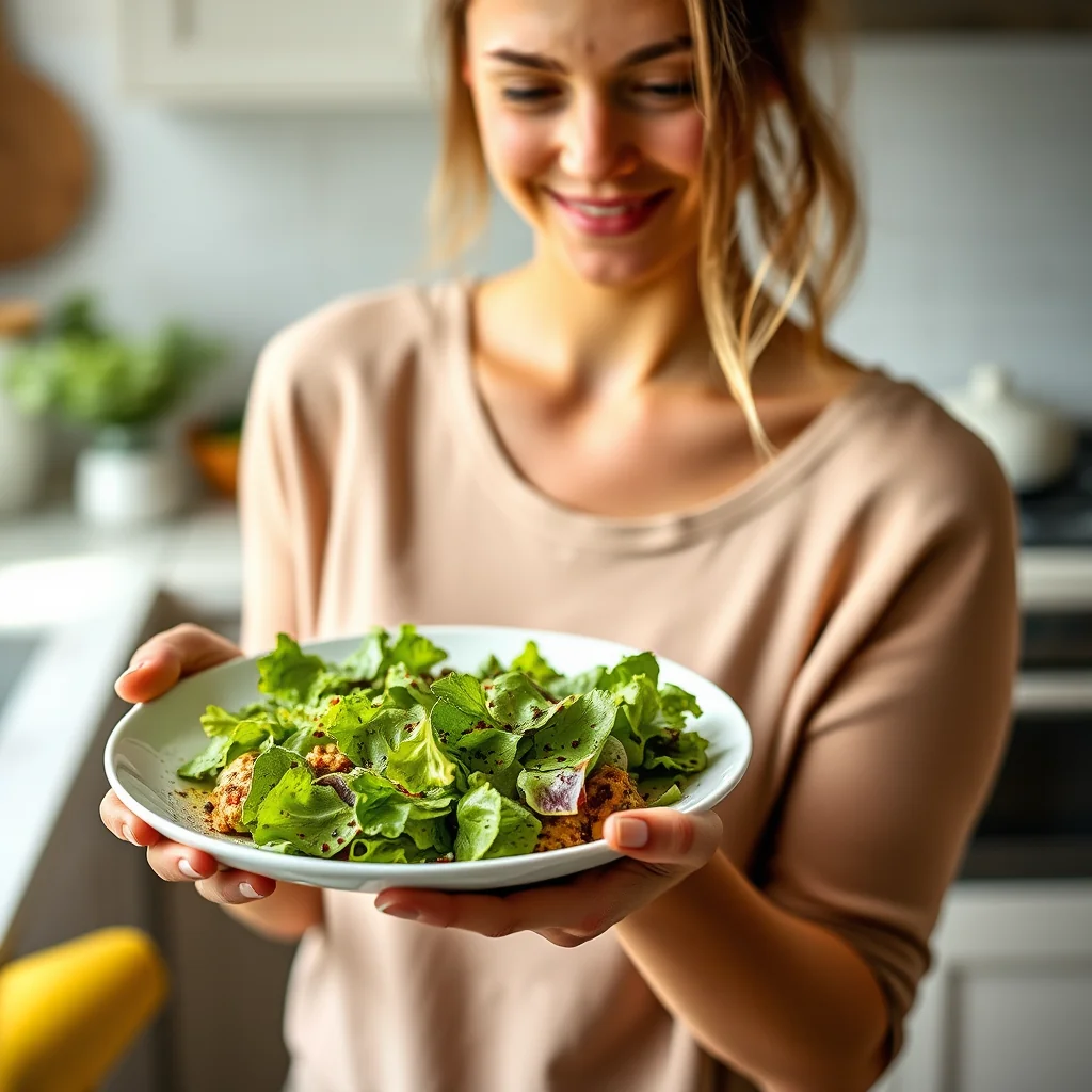 Green Speckled Dressing (Green Goddess Inspired) – vegetarian recipe