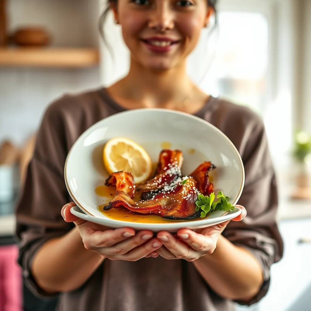 Warm Bacon Vinaigrette – vegetarian recipe
