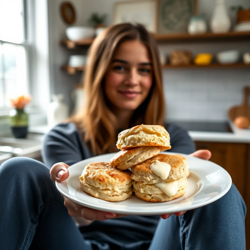 The Secret to Unbelievably Moist & Savory Biscuits! – vegetarian recipe