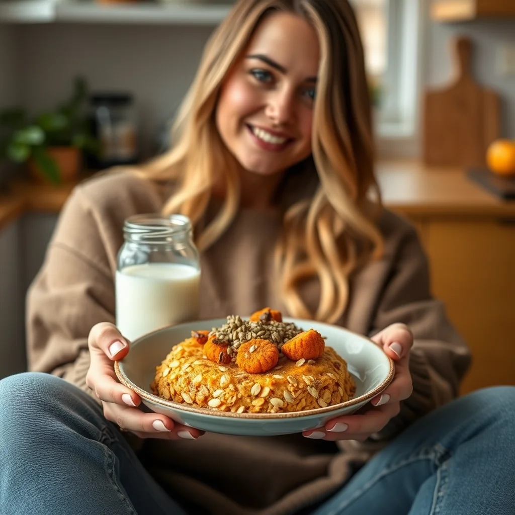 The Coziest Keto Breakfast: Pumpkin Spice Overnight No-Oats – vegetarian recipe