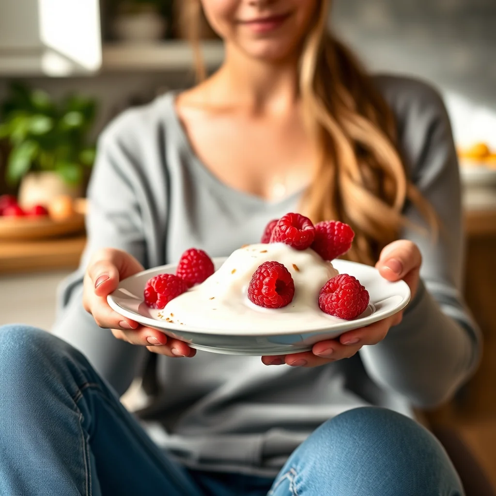 Keto Raspberry Pudding – vegetarian recipe