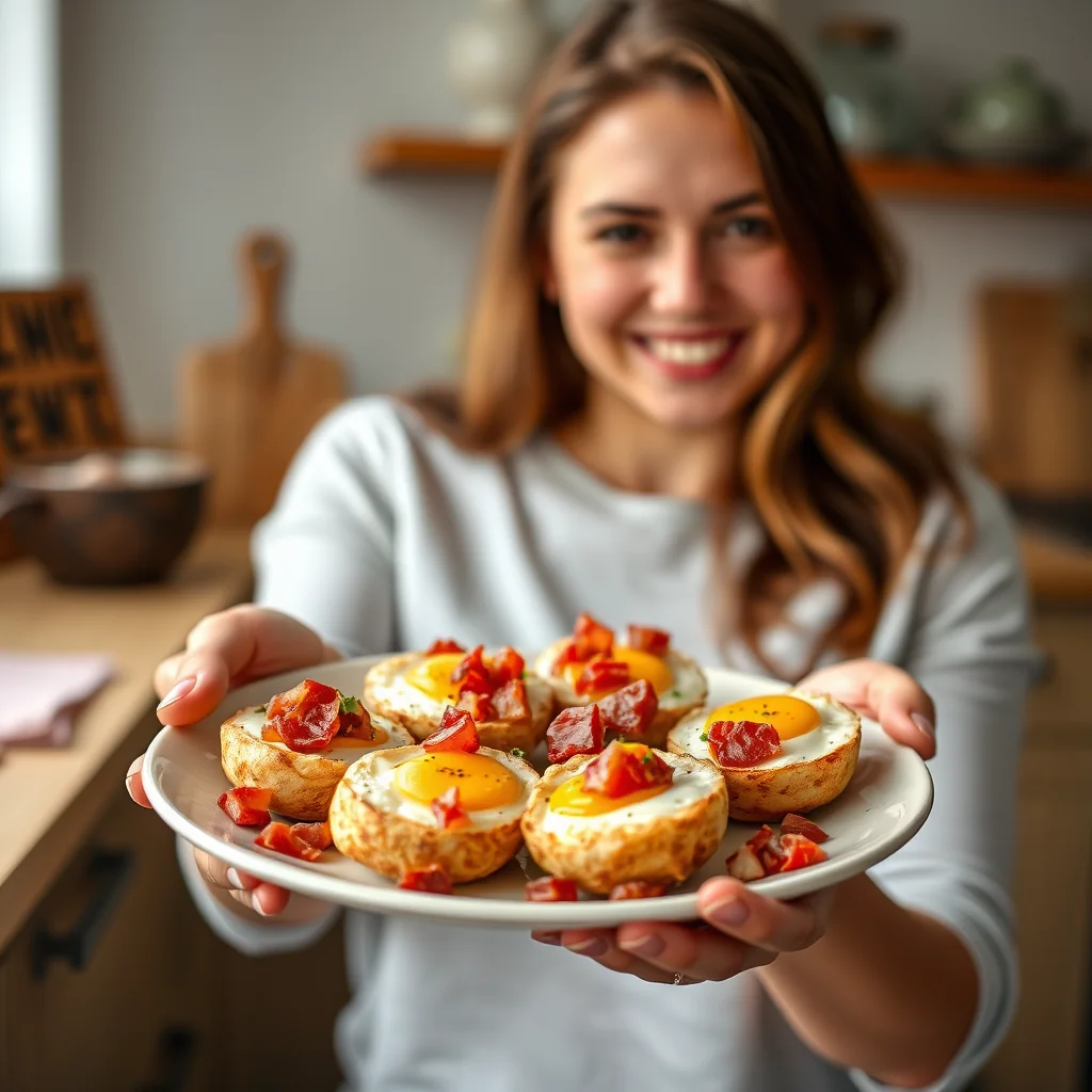 Spicy Bacon & Salami Egg Bites – vegetarian recipe