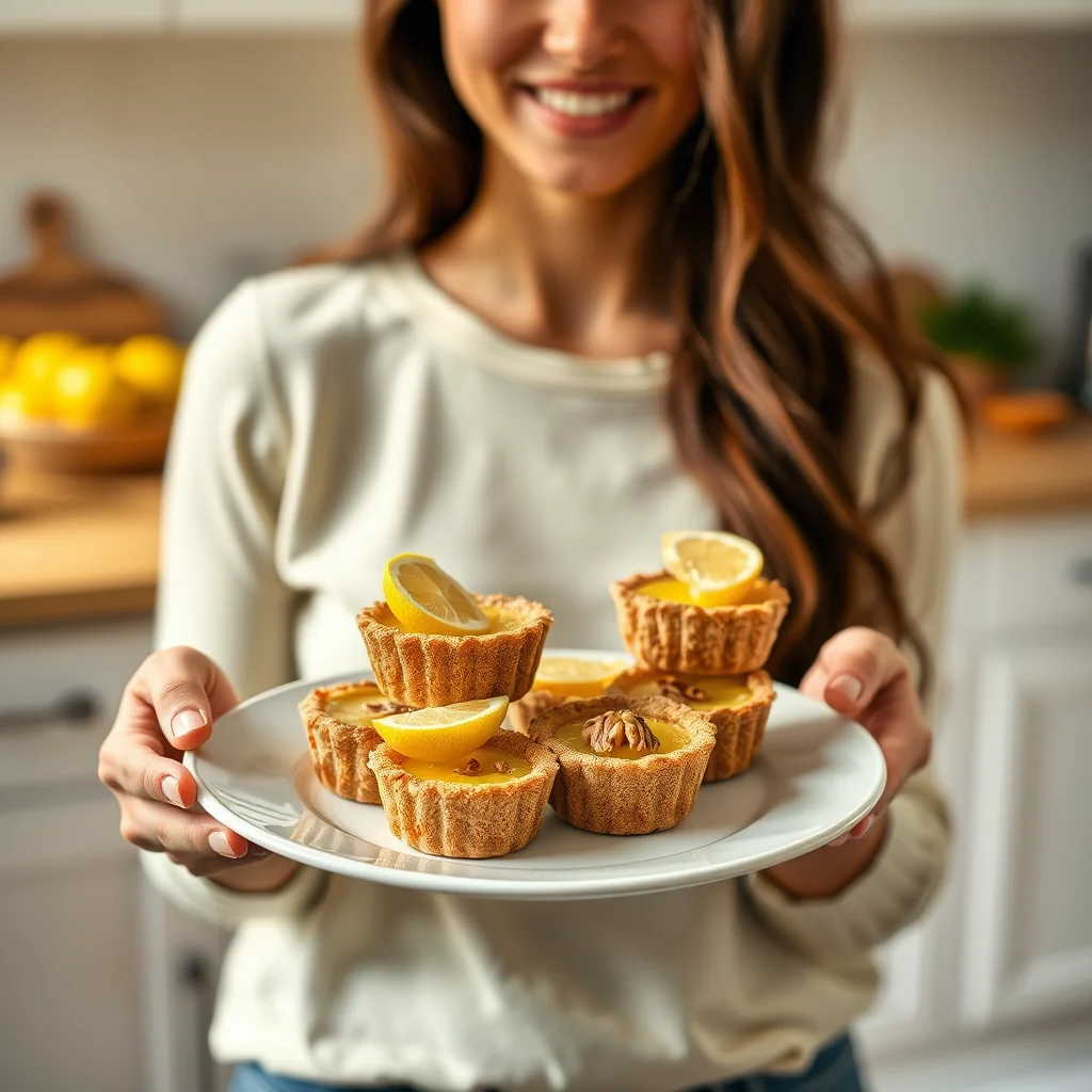 Zesty Lemon Tarts with Gluten-Free Crust – vegetarian recipe