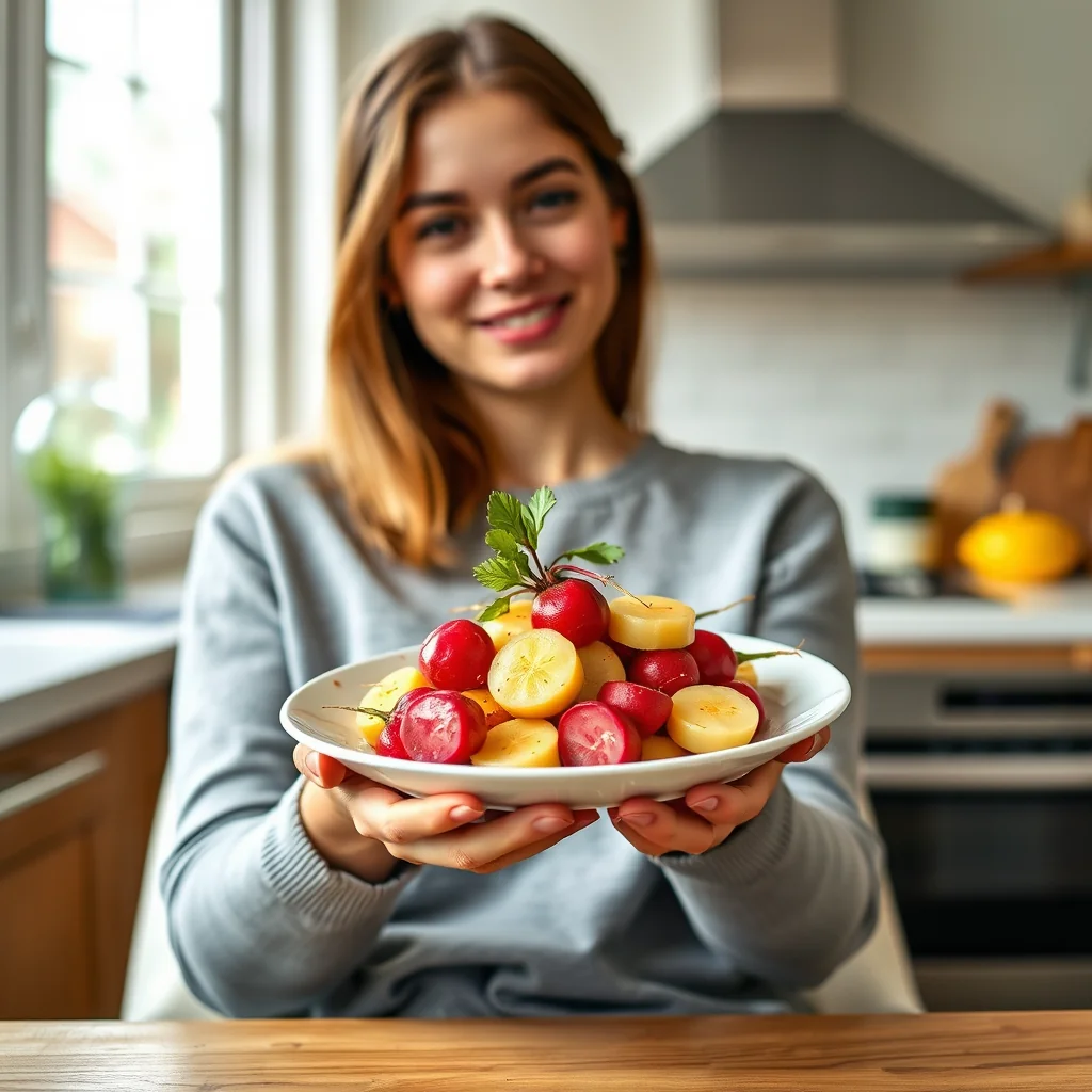 Slow Cooker Lemon Butter Radishes with Vanilla – vegetarian recipe
