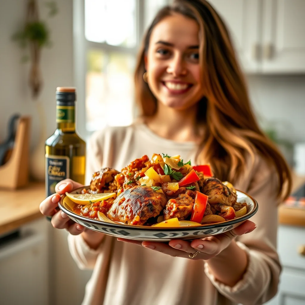 Easy Slow Cooker Salsa Chicken – vegetarian recipe