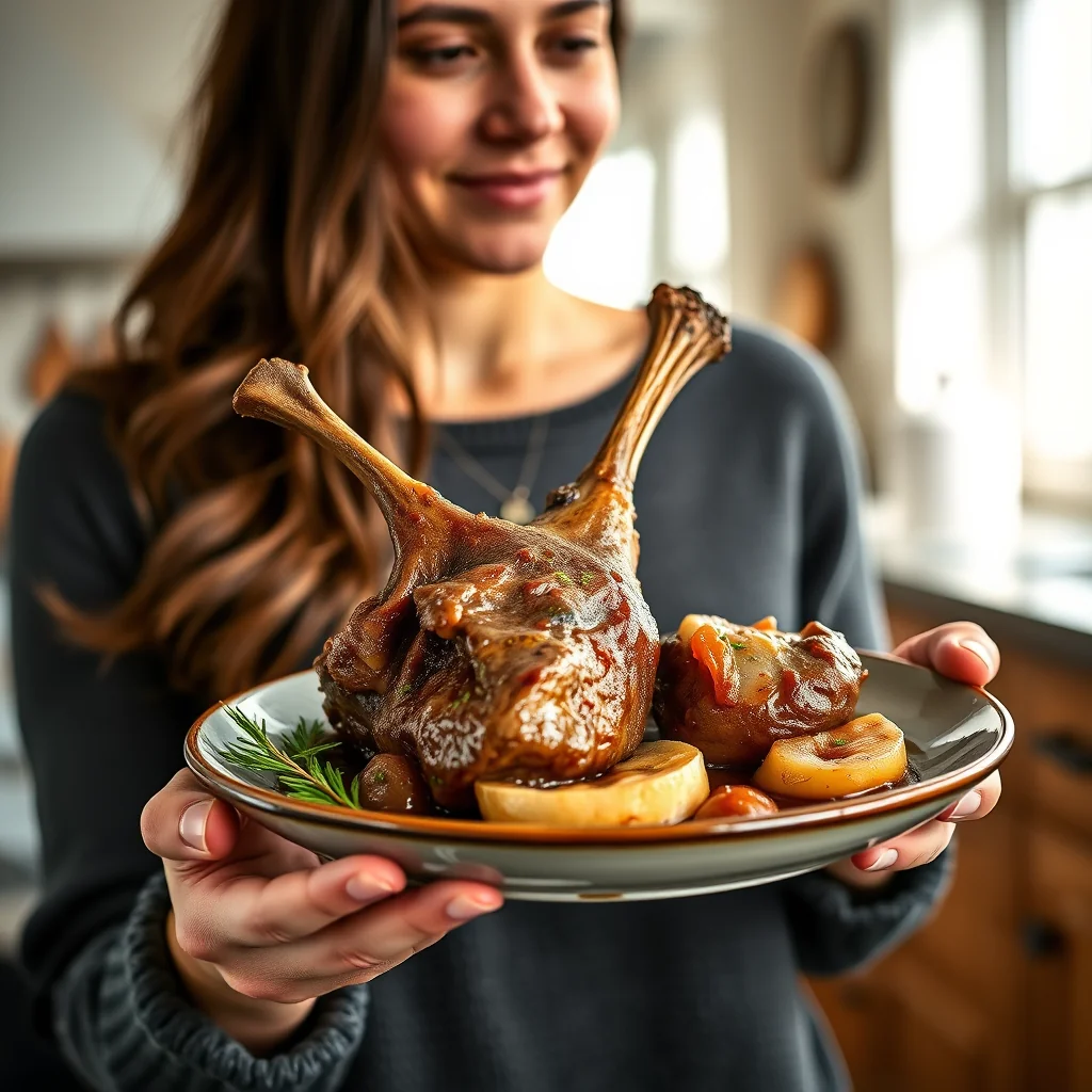 Ultimate Crock Pot Lamb Shanks – vegetarian recipe