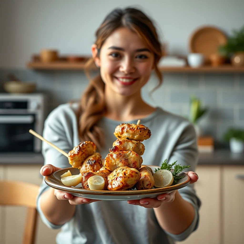The Ultimate Chicken Skewers: Packed with Flavor! – vegetarian recipe