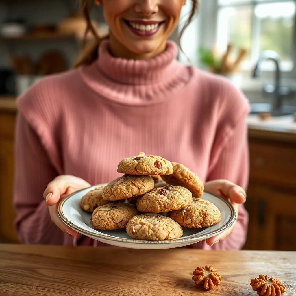 Almond & Spice Cookies – vegetarian recipe