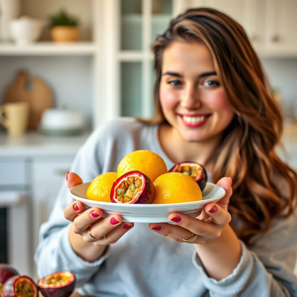 Mango Passion Fruit Sorbet – vegetarian recipe