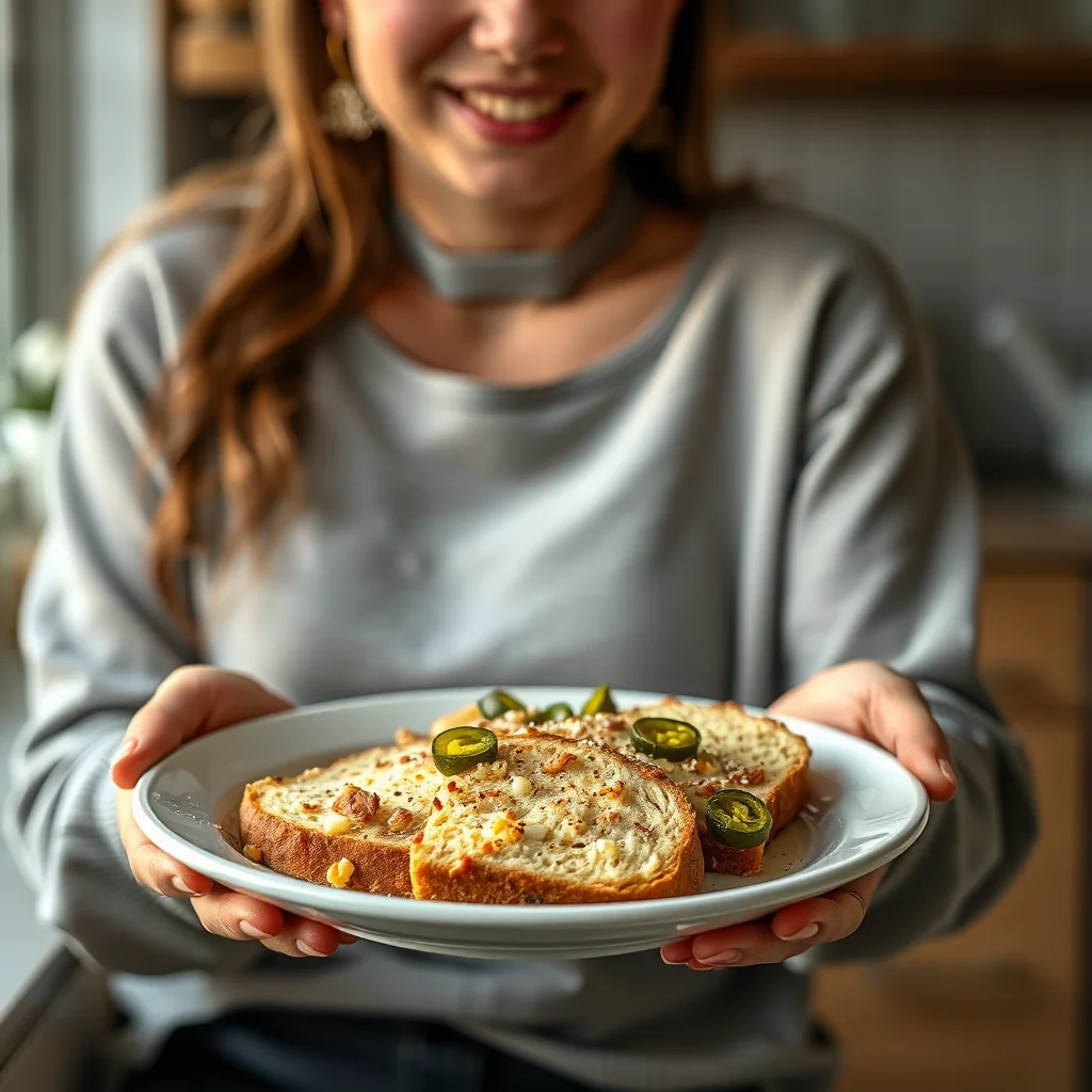Keto Jalapeno Cheddar Bread – vegetarian recipe