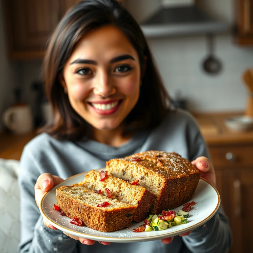 Keto Bacon & Zucchini Bread – vegetarian recipe