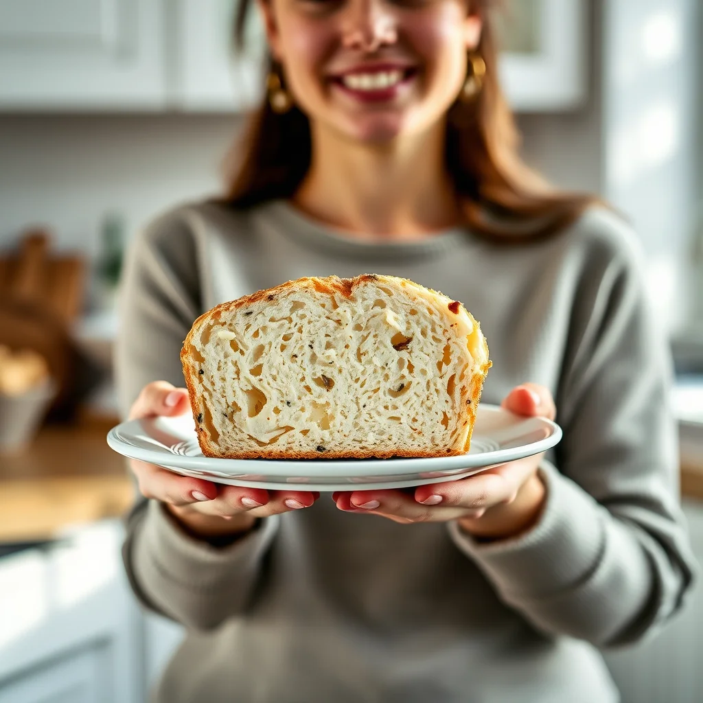 Fluffy Keto Rosemary Bread – vegetarian recipe
