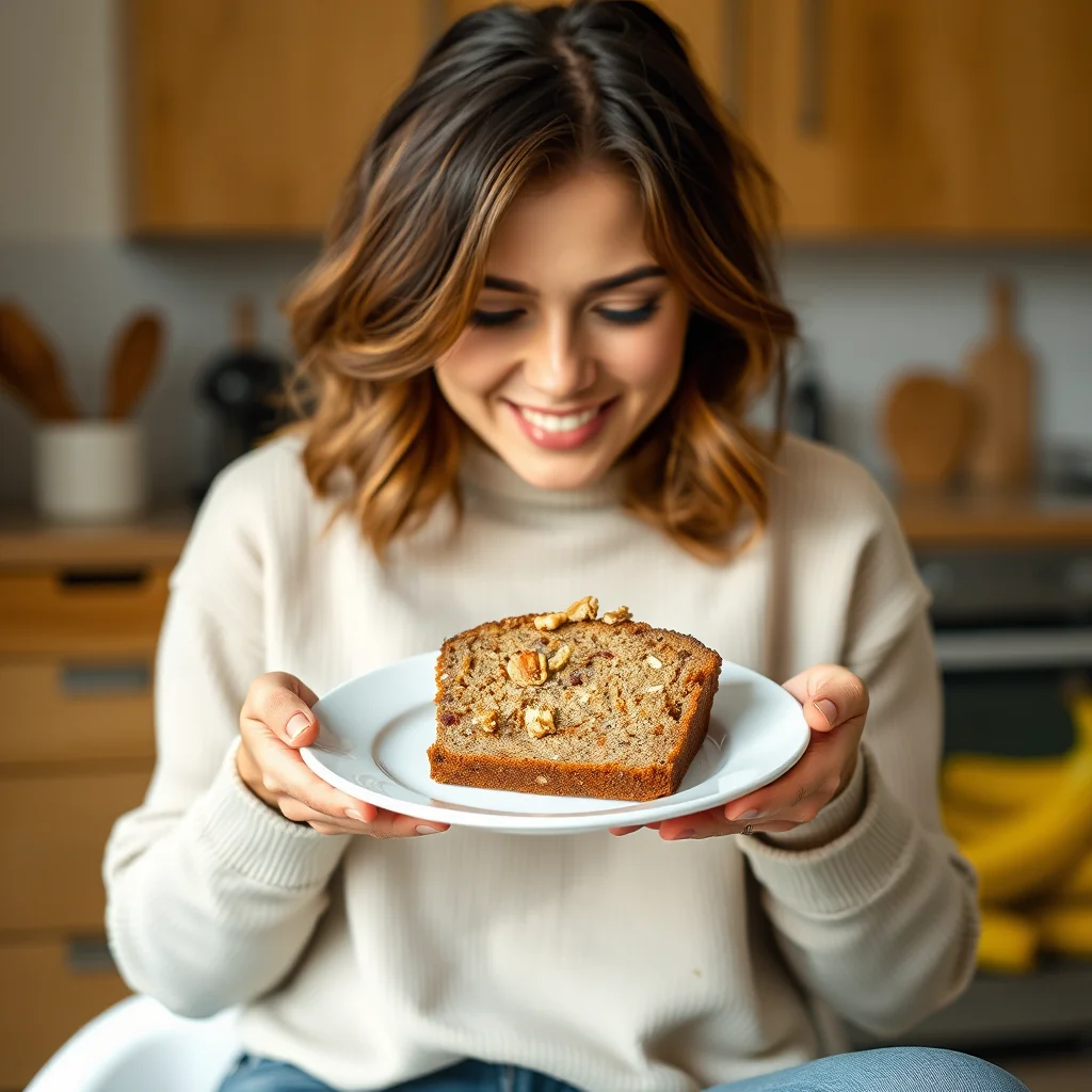 Easy Keto Banana Bread (Moist & Delicious) – vegetarian recipe