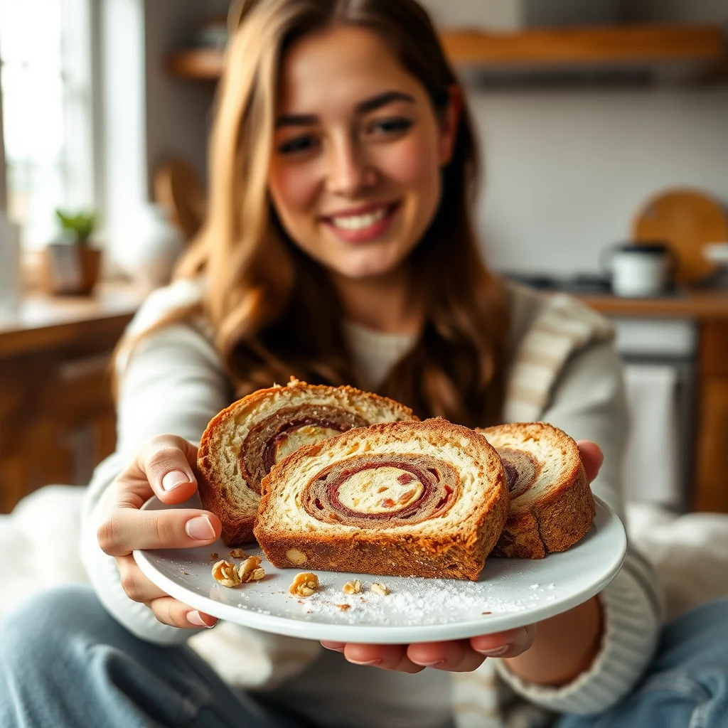Keto Cinnamon Swirl Bread – vegetarian recipe
