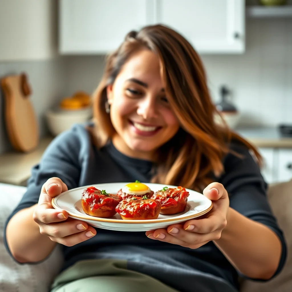 Keto Red Pepper Breakfast Bites – vegetarian recipe