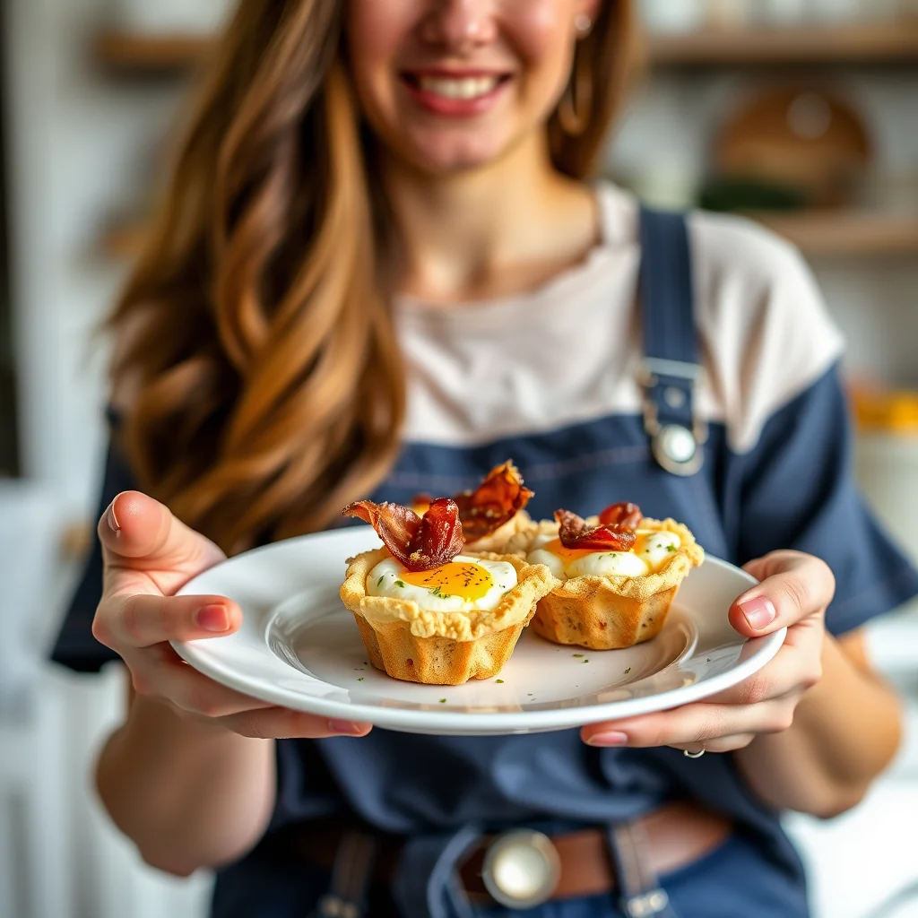 Savory Bacon & Cheddar Egg Bites – vegetarian recipe