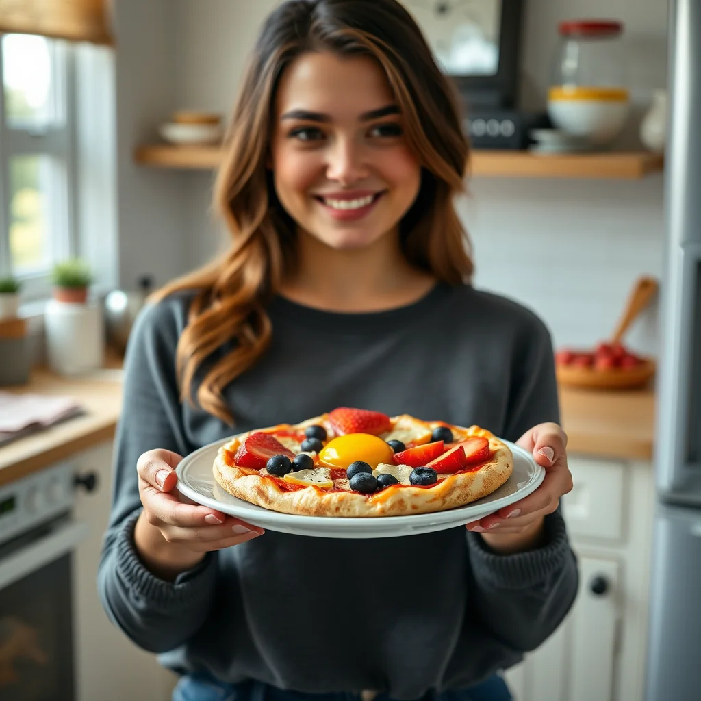 Keto Breakfast Fruit Pizza – vegetarian recipe