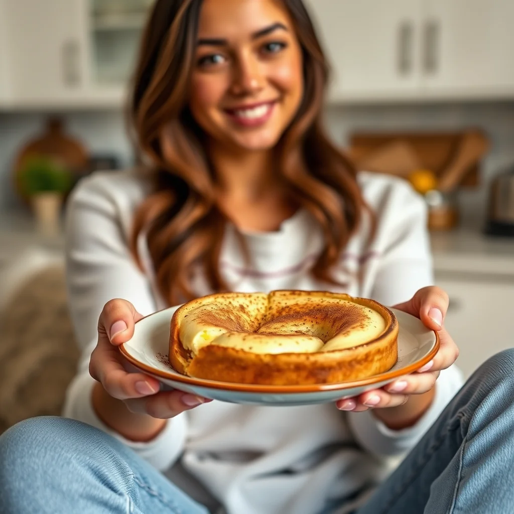 Luxurious Baked Cinnamon Vanilla Egg Custard – vegetarian recipe