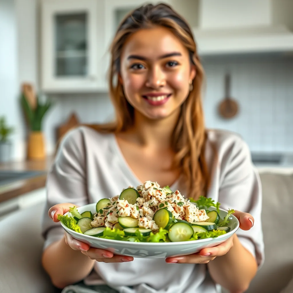 A Fresh & Healthy Twist on Tuna Salad – vegetarian recipe