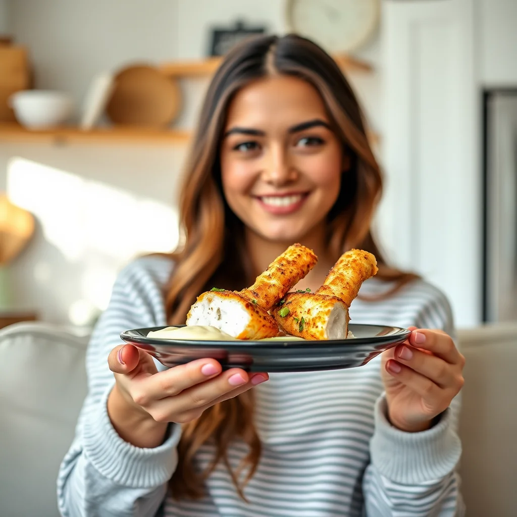 Simple Pan-Seared Mahi Mahi Sticks – vegetarian recipe