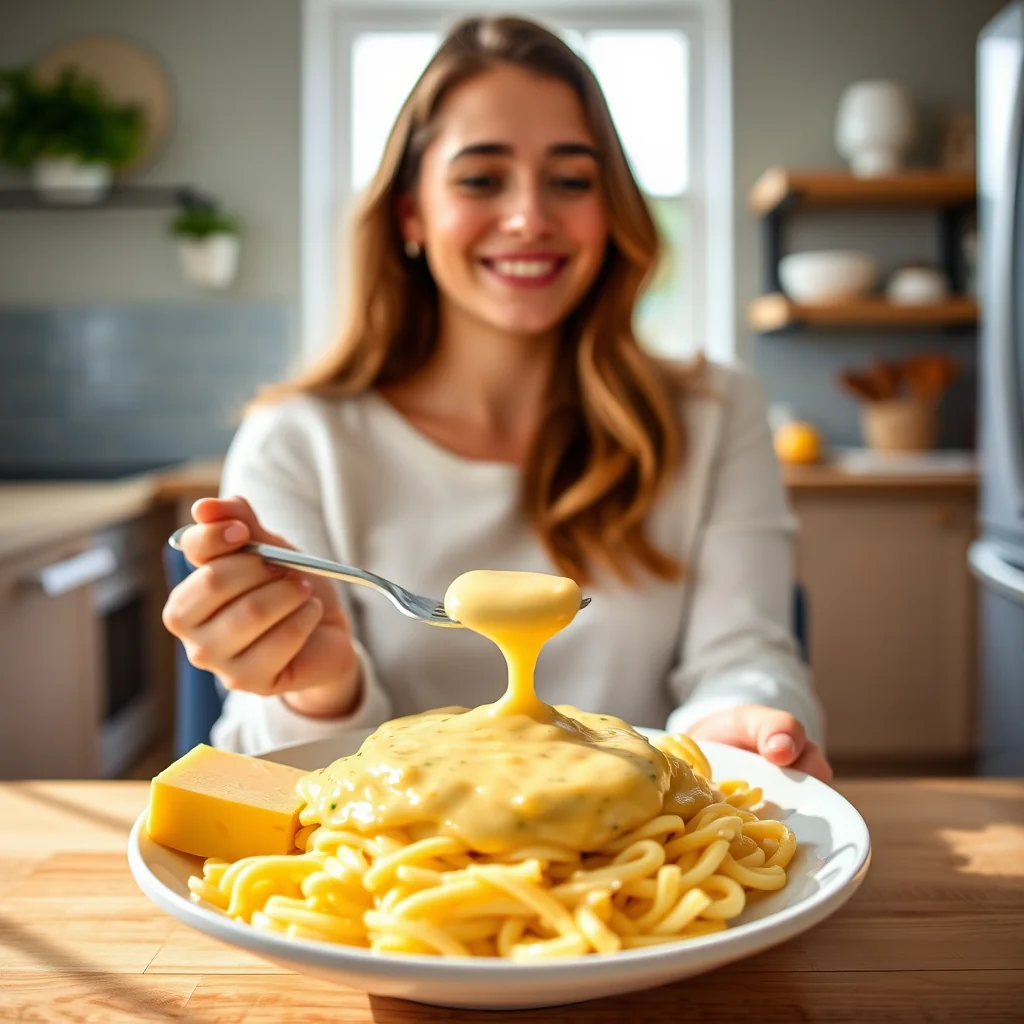 2-Minute Microwave Keto Cheese Sauce – vegetarian recipe