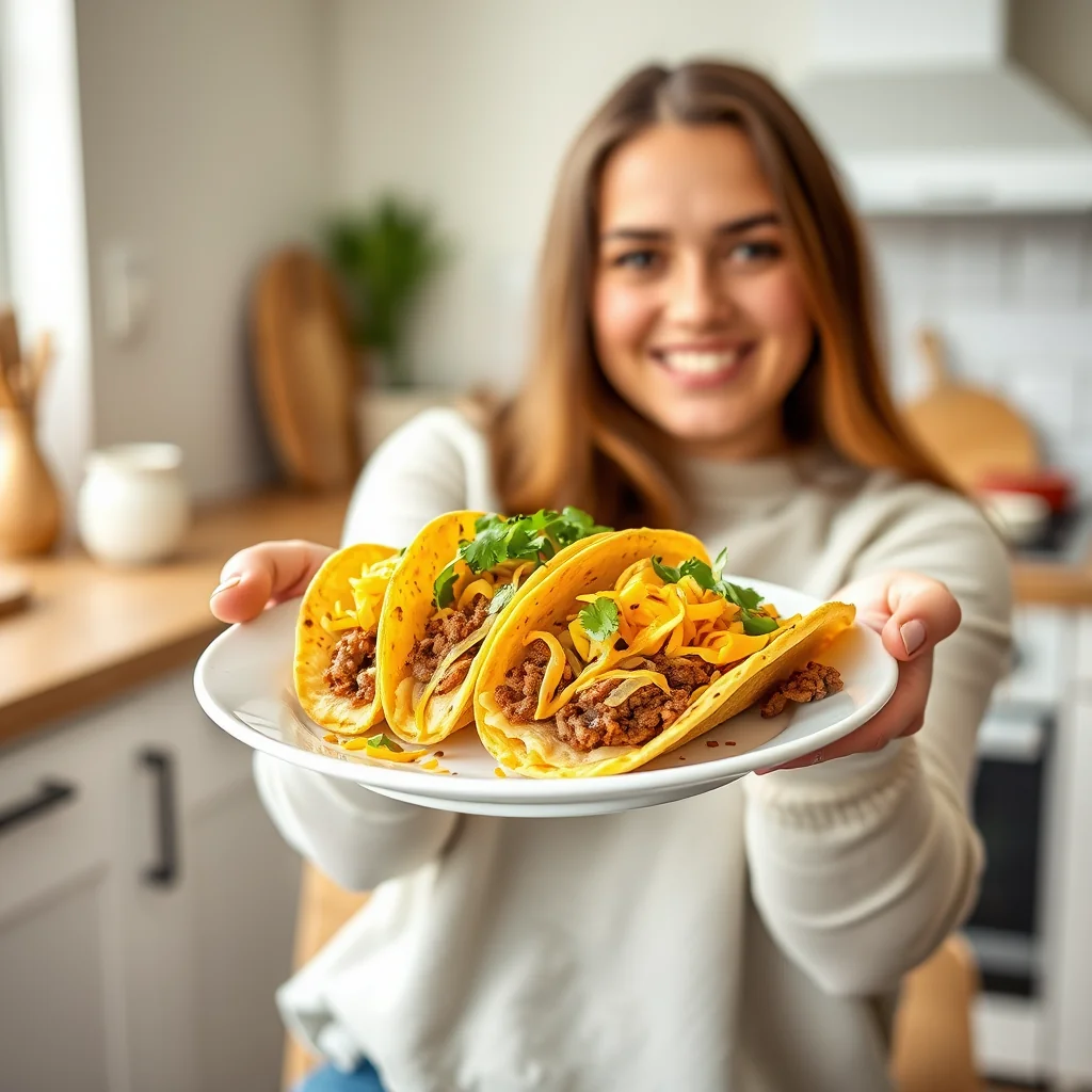 Keto Cheese Shell Tacos – vegetarian recipe