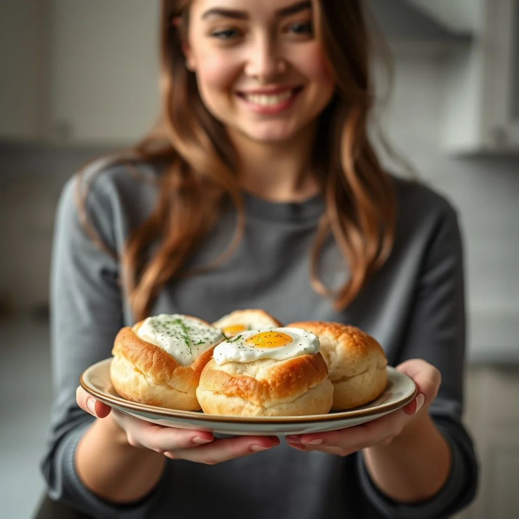 Incredible Keto Cloud Bread Rolls – vegetarian recipe