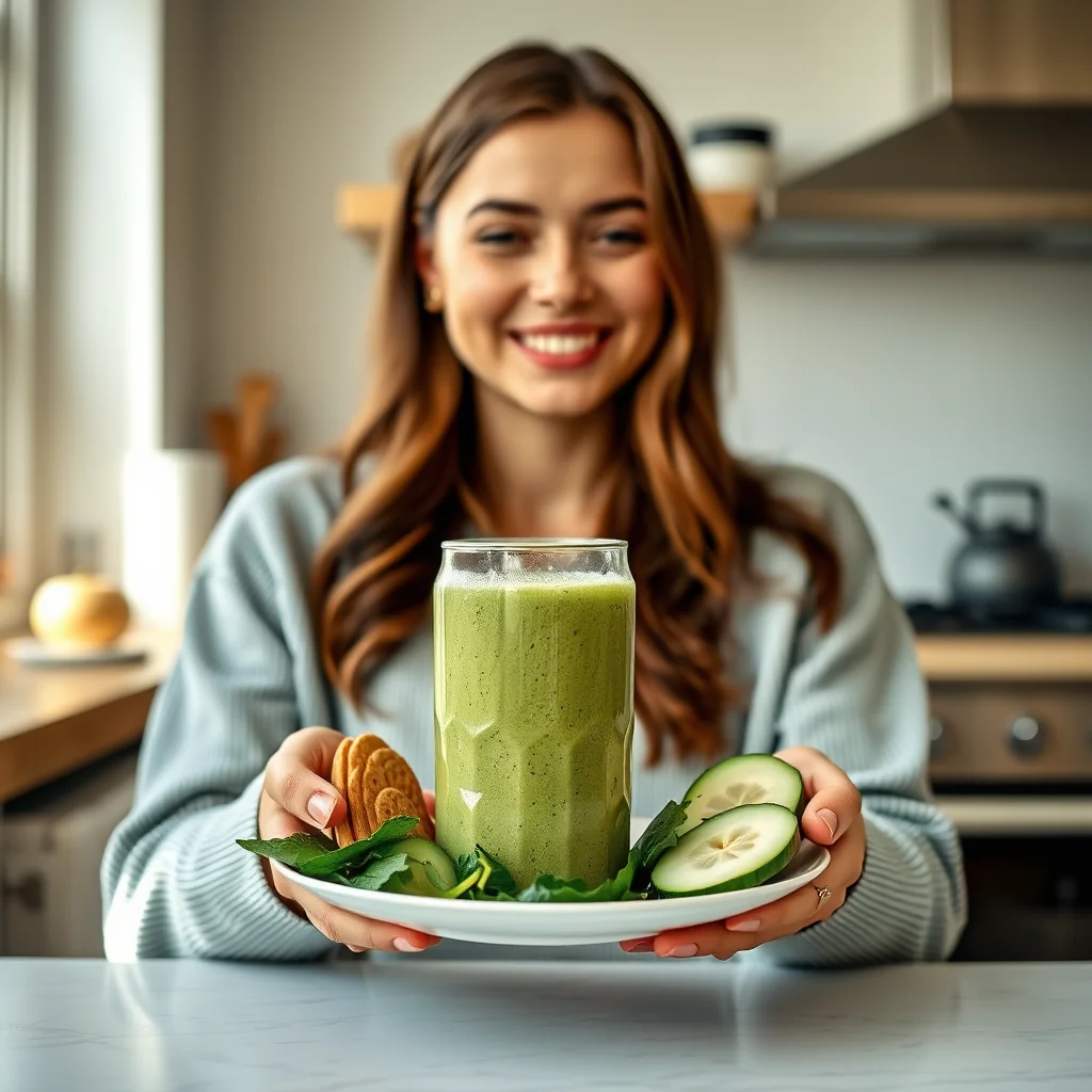 The Ultimate Keto Green Smoothie (Without the Sugar Crash!) – vegetarian recipe