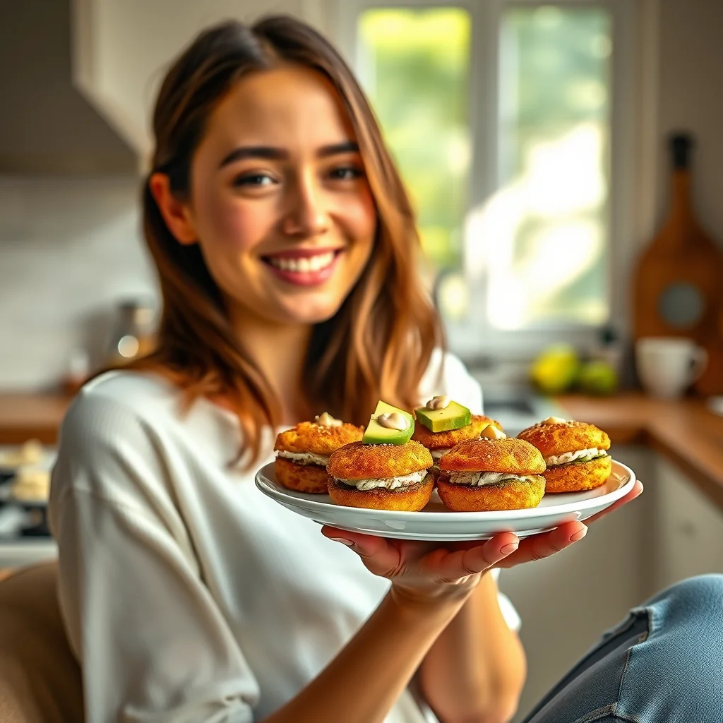 The Ultimate Healthy Snack: Crispy Avocado Tuna Bites! – vegetarian recipe