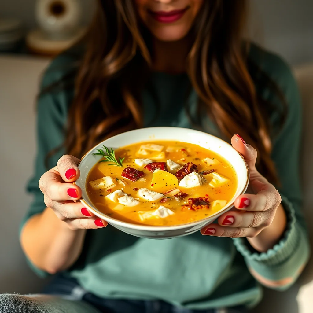 5-Minute, 5-Ingredient Keto Egg Drop Soup – vegetarian recipe