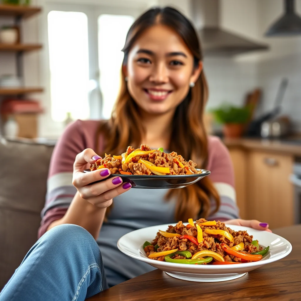 Low-Carb Taco Casserole – vegetarian recipe