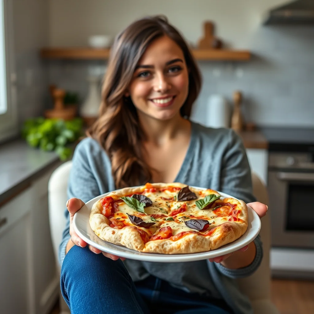Game-Changing Almond Flour Pizza (Keto & Low-Carb) – vegetarian recipe
