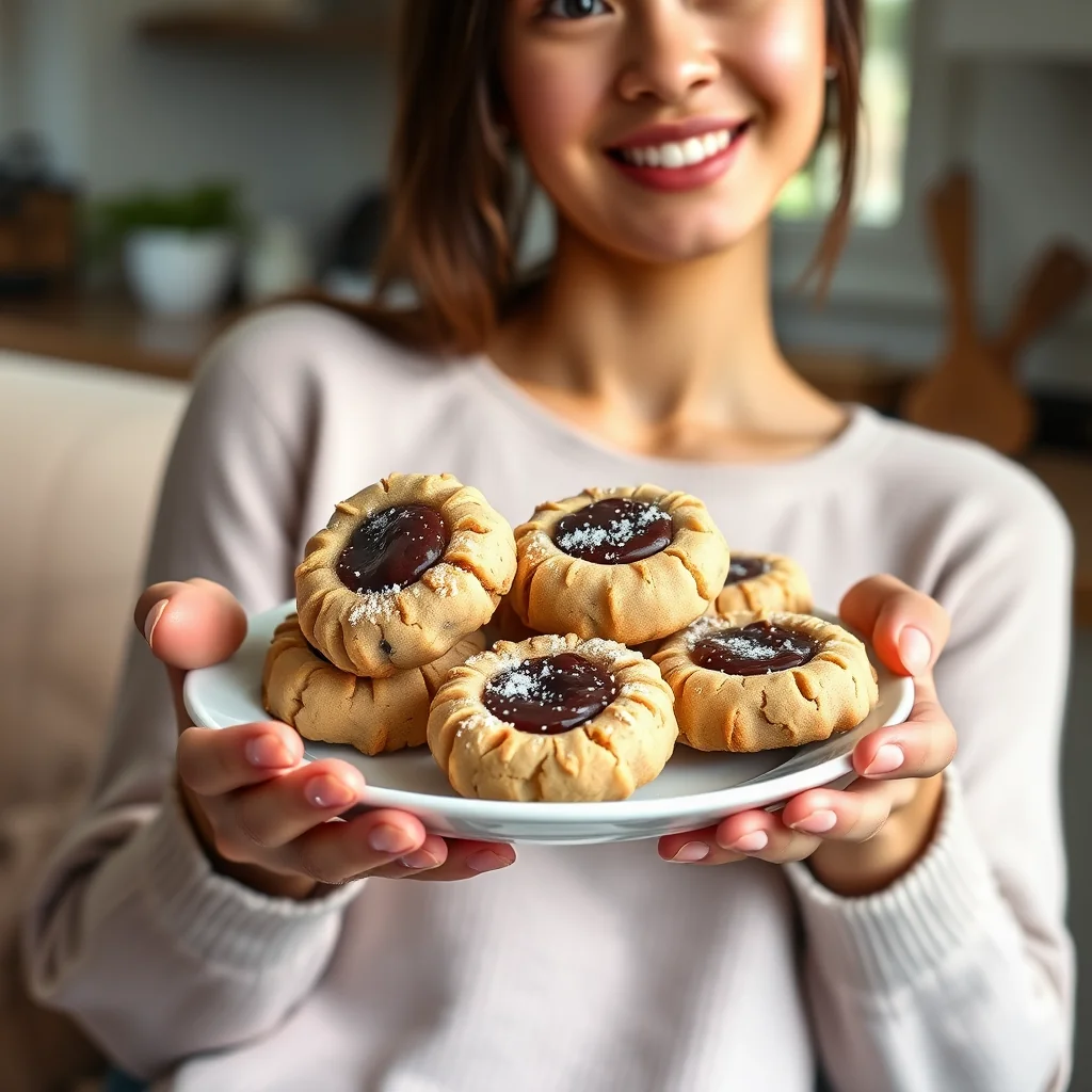 Low-Carb Keto Thumbprint Cookies – vegetarian recipe