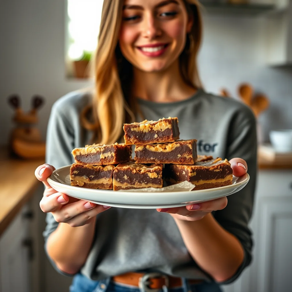Keto Peanut Butter Fudge Bars – vegetarian recipe