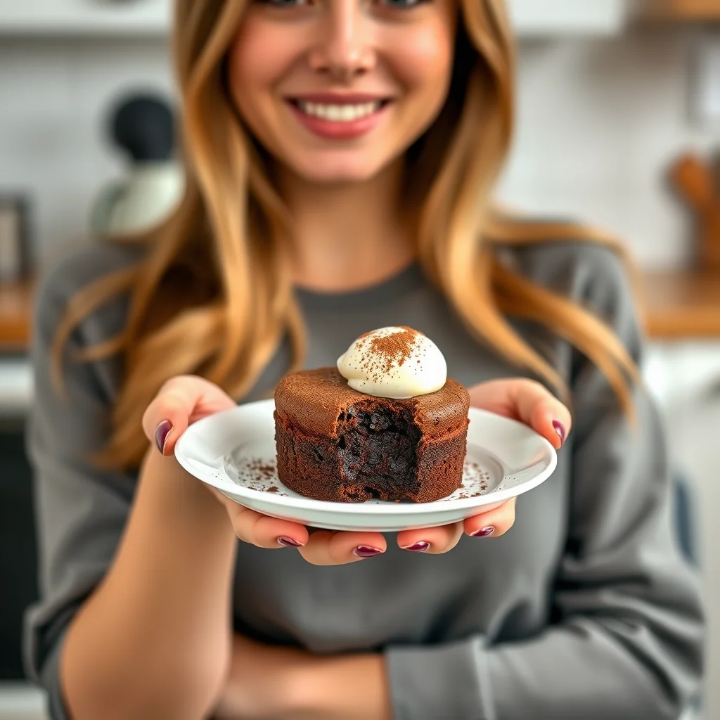 5-Minute Keto Brownie Mug Cake – vegetarian recipe