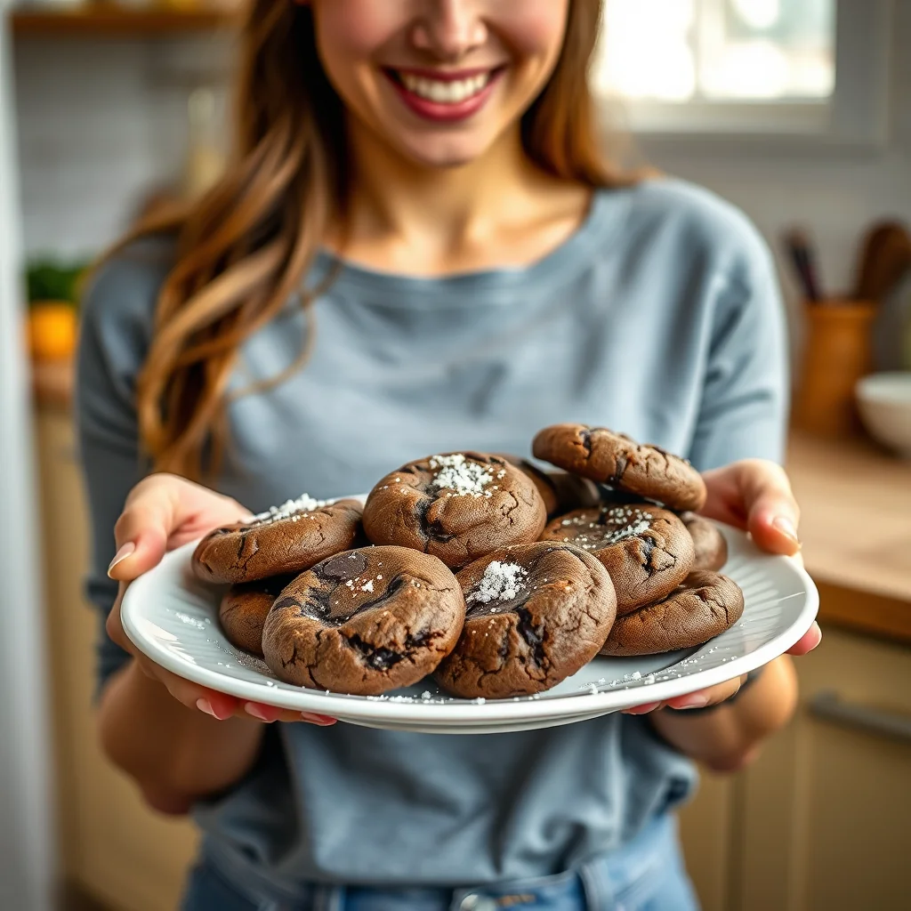 Zesty Orange Dark Chocolate Cookies – vegetarian recipe