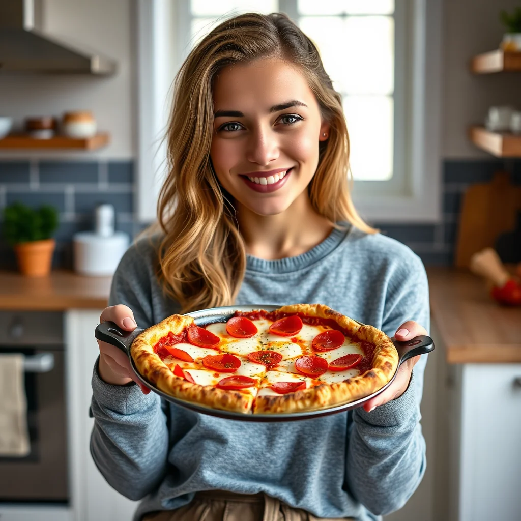 Mind-Blowingly Simple Keto Skillet Pizza – vegetarian recipe