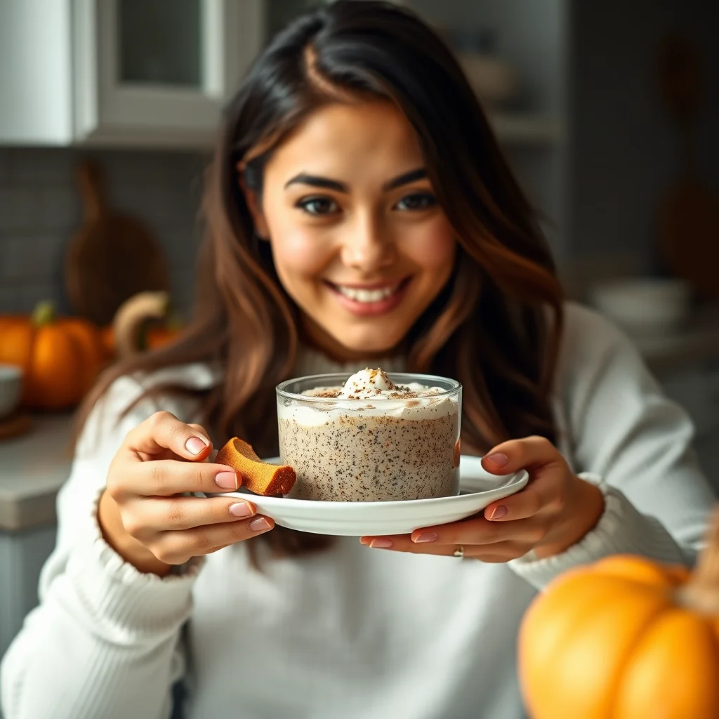 Pumpkin Spice Chia Pudding – vegetarian recipe