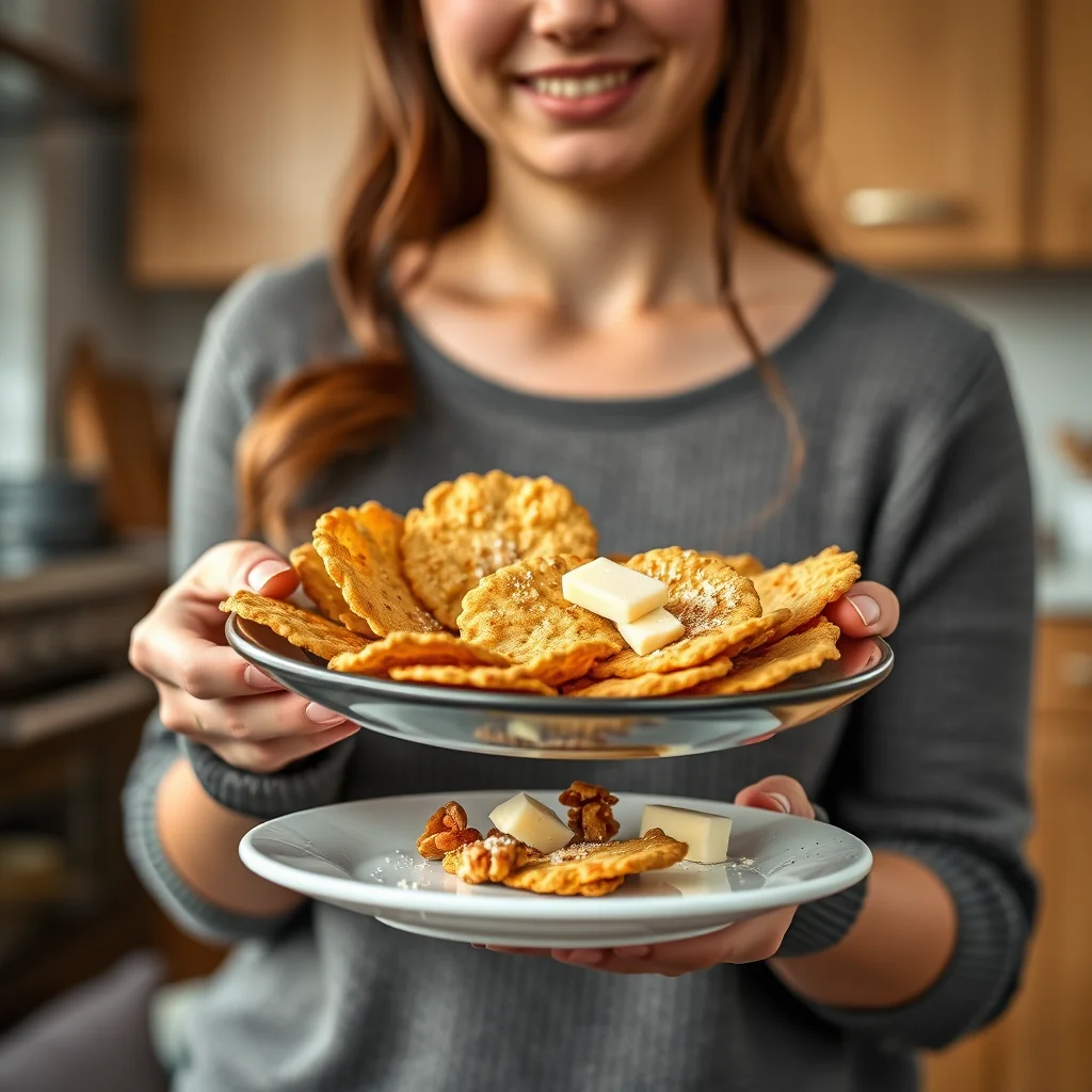 Parmesan Walnut Crisps – vegetarian recipe