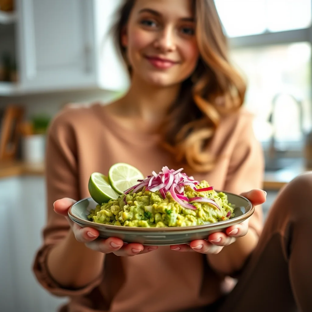Quick and Easy Keto Guacamole – vegetarian recipe