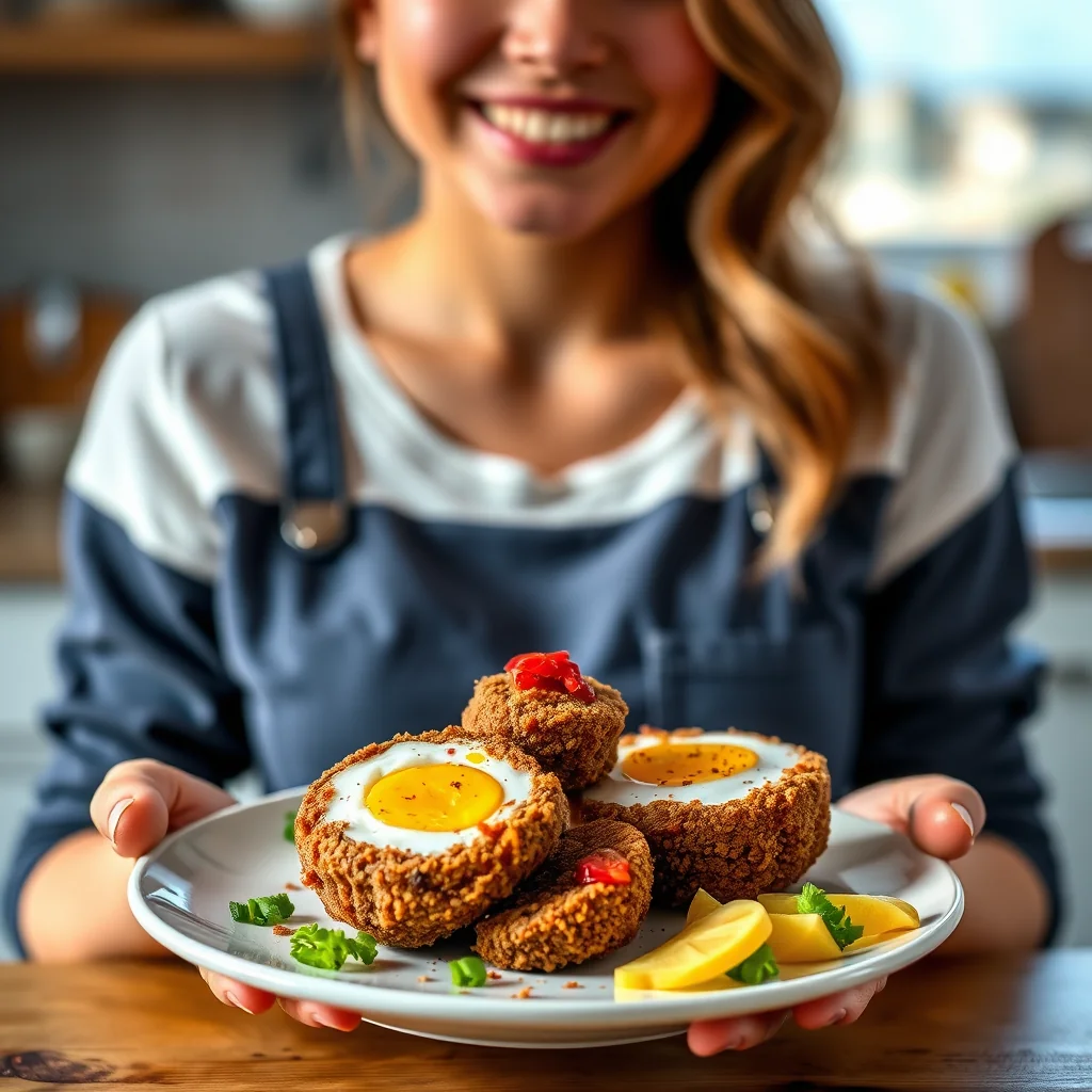 Taco Scotch Eggs – vegetarian recipe